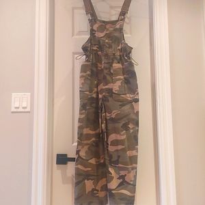 Rag Supply camo overalls   sz s
